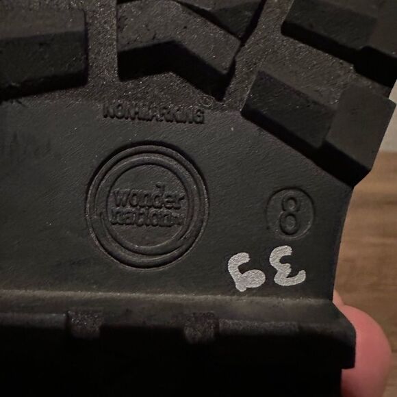 NWOT Wonder Nation Rocker Style Black Girl Booties Size 8 - Picture 6 of 6